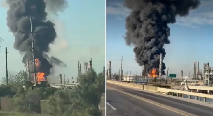 যুক্তরাষ্ট্রের টেক্সাসে তেল শোধনাগারে বিস্ফোরণ