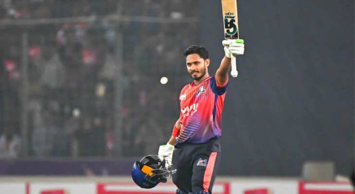 পিএসএলে দল পেলেন তানজিদ হাসান তামিম