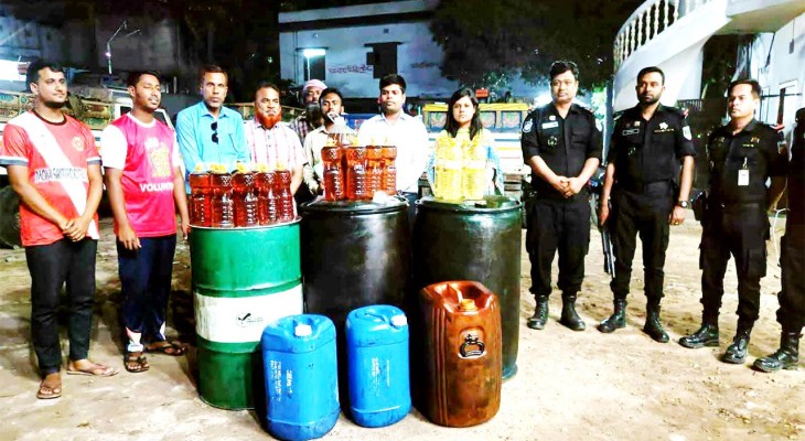  সিরাজগঞ্জের রায়গঞ্জে ডিজেল জব্দসহ ২ ব্যবসায়ীর কারাদণ্ড