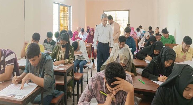 রবীন্দ্র বিশ্ববিদ্যালয়ে গুচ্ছের'এ-ইউনিটের ভর্তি পরীক্ষা অনুষ্ঠিত