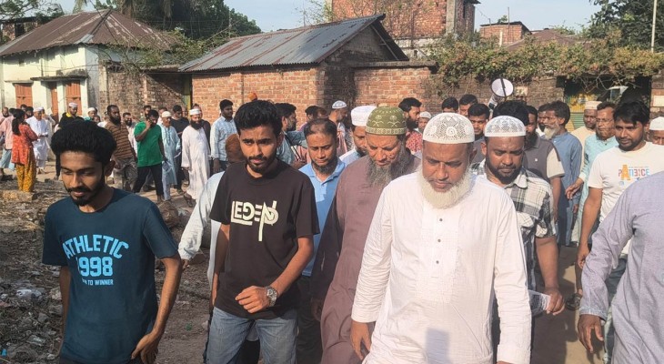 বগুড়ায় দাঁড়িপাল্লায় ভোট চেয়ে দিনব্যাপি আবিদুর রহমানের গণসংযোগ