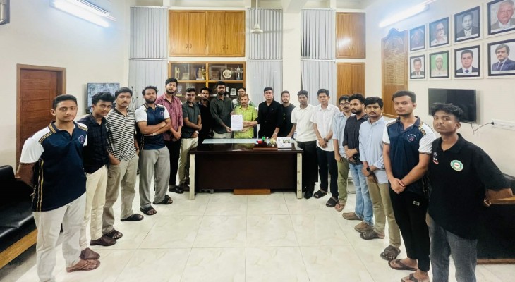 হল প্রশাসনের কাছে শিক্ষার্থীদের পক্ষে ৮ দফা দাবি জানালো শেখ মুজিবুর রহমান হল ছাত্রদল