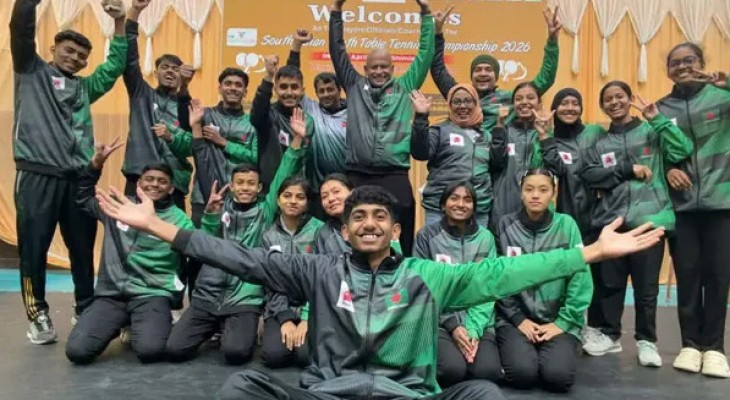 টেবিল টেনিসে ৮ পদক জিতল বাংলাদেশ