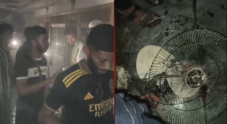 চরমোনাইয়ে কীর্তনখোলা-১০ লঞ্চের কেবিনে আগুন