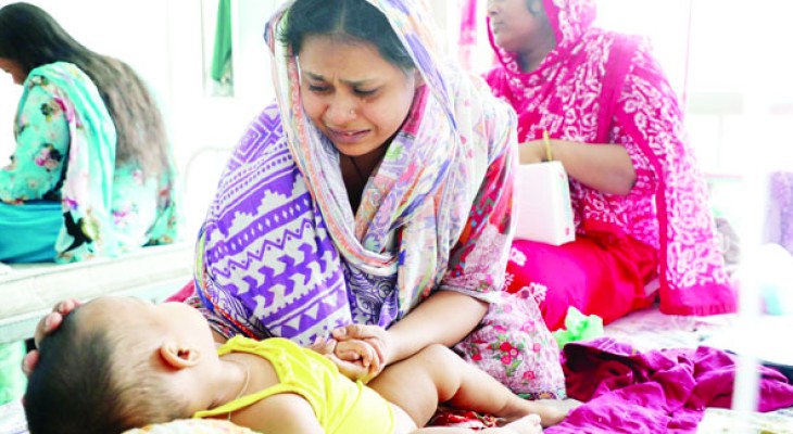 হাম উপসর্গে আরো ৫ শিশুর মৃত্যু