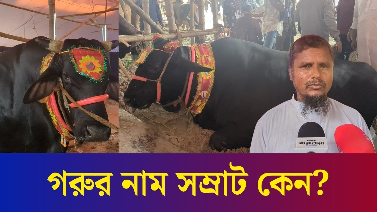 ‘সম্রাটকে বিক্রি করে জমি কিনবো’